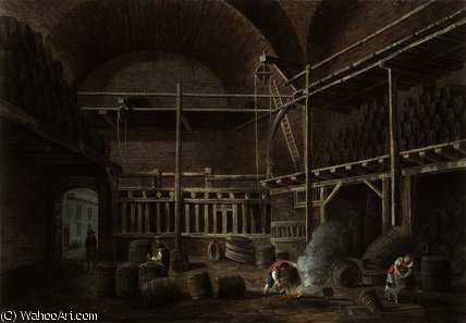 The Baths Of Julian At The Hotel De Cluny, — John Claude Nattes
