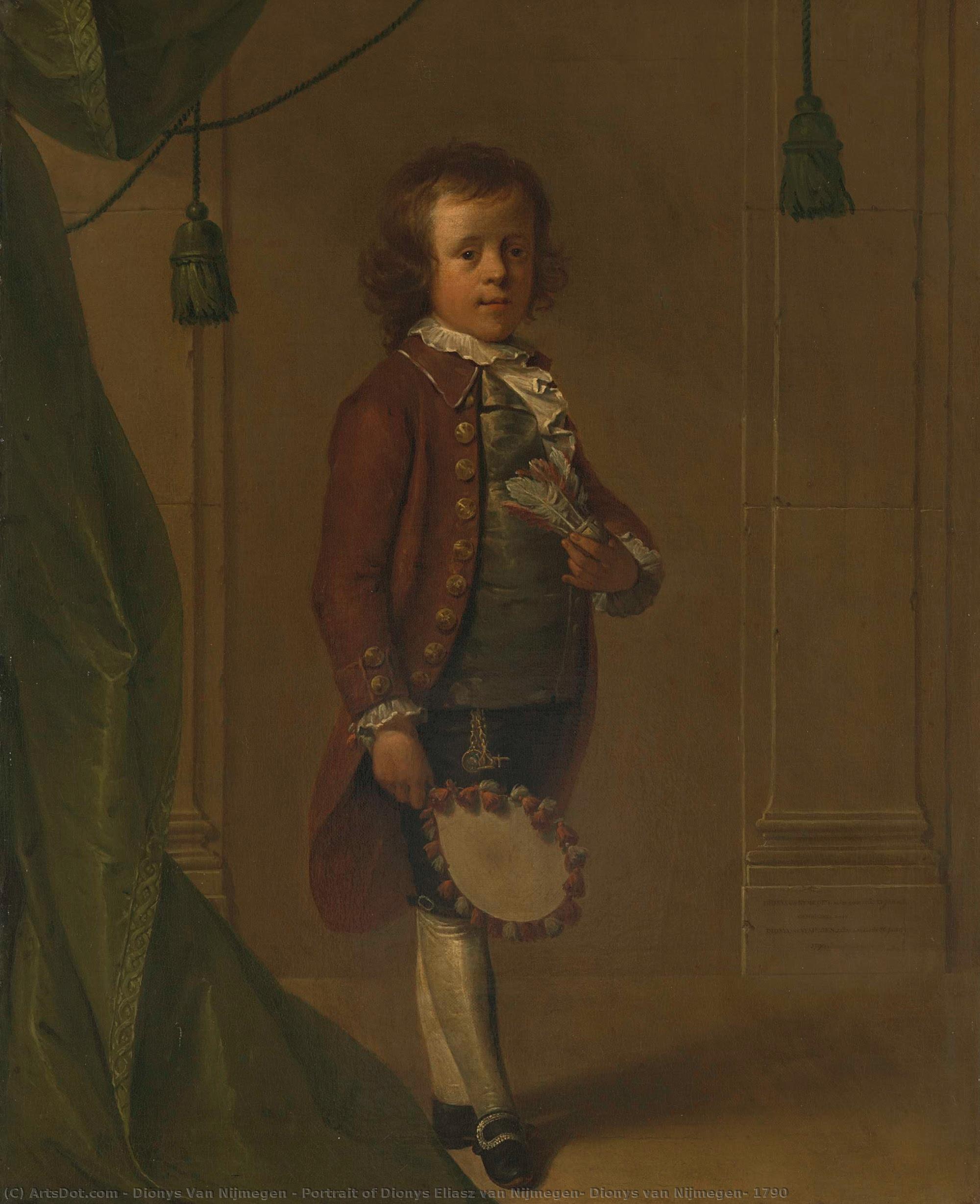 Portrait Of Dionys Eliasz Van Nijmegen, Dionys Van Nijmegen, 1790 — Dionys Van Nijmegen