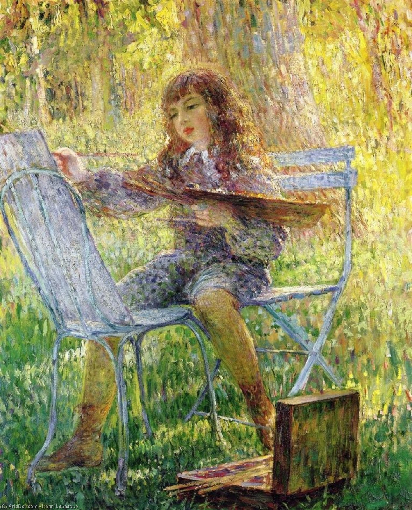 Young Painter — フェルナンド・レジェ