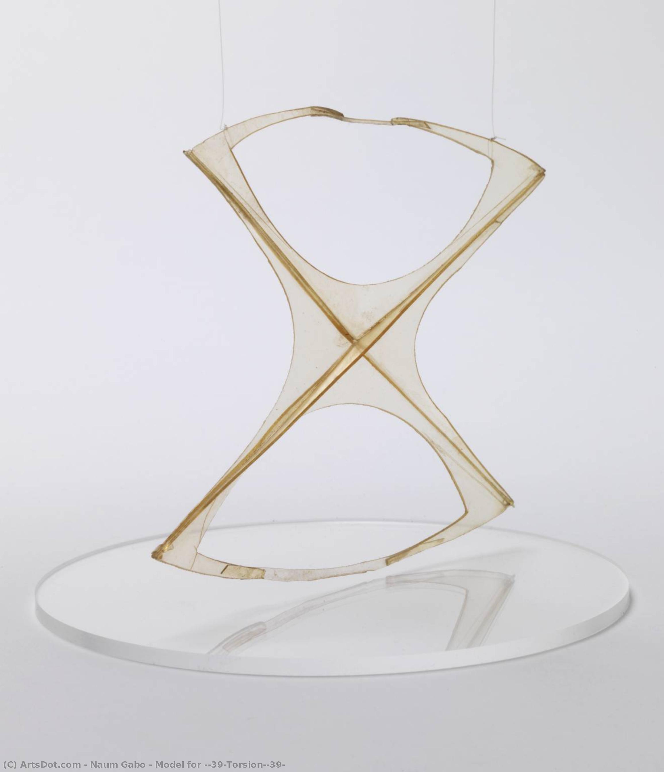 Model For 'torsion' — Naum Gabo