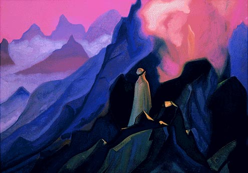 Mohammed On Mount Hira — Nicholas Roerich