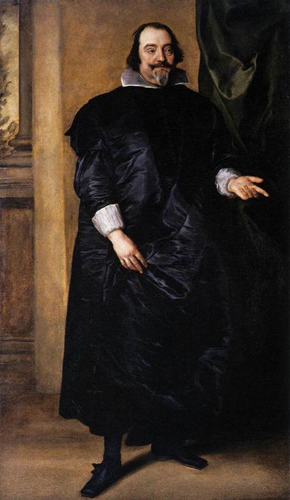 Portrait Of Joost De Hertoghe — Sir Anthony Van Dyck