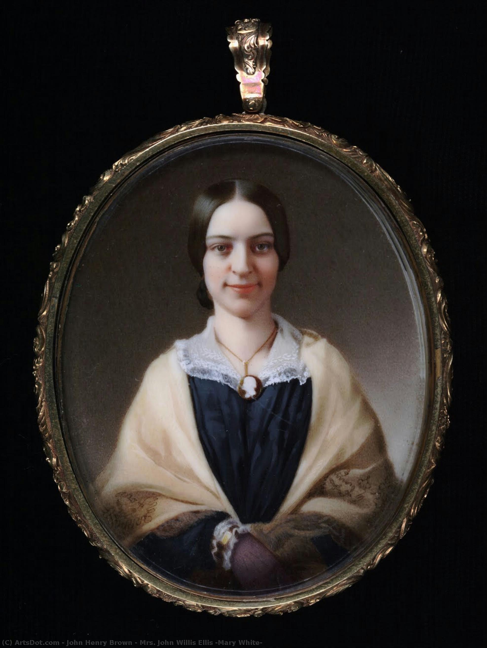 Mrs. John Willis Ellis (mary White) — John Henry Brown