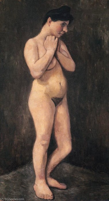 Standing Female Nude — Paula Modersohn-becker
