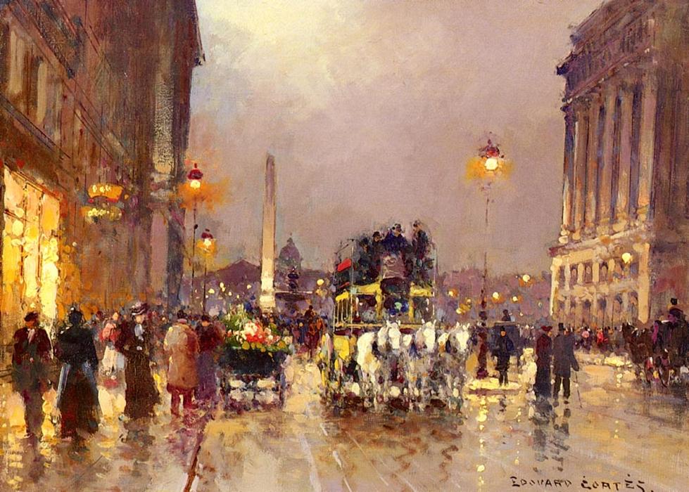 The Concorde Square, Le Soir — Едуар Кортес