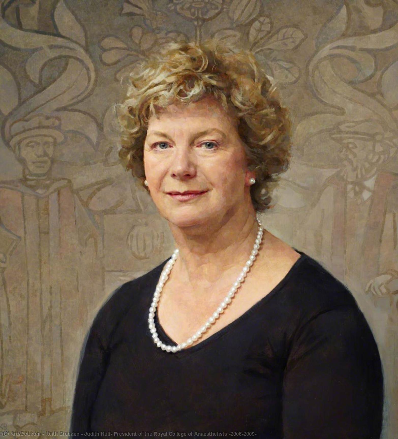 Judith Hulf, President Of The Royal College Of Anaesthetists (2006–2009) — Keith Breeden