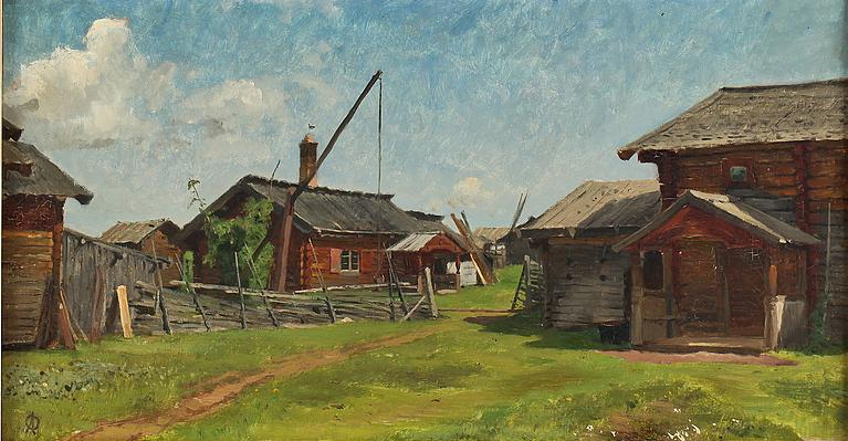 A Farm Scene — Olof Arborelius