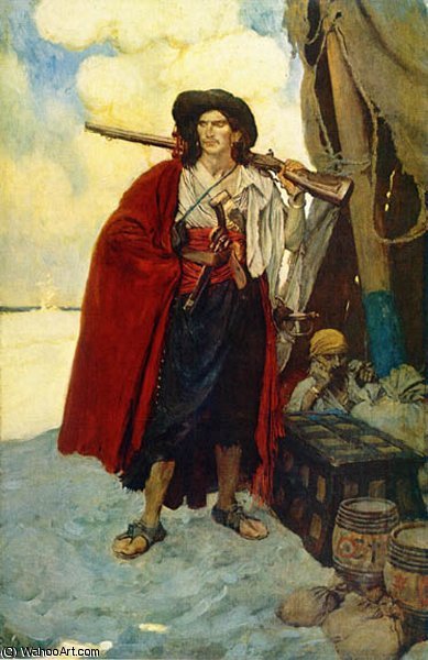 The Pirate Was A Picturesque Fellow — Howard Pyle