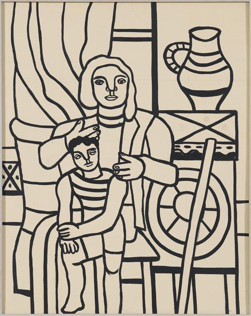 Mother And Child — Fernand Léger