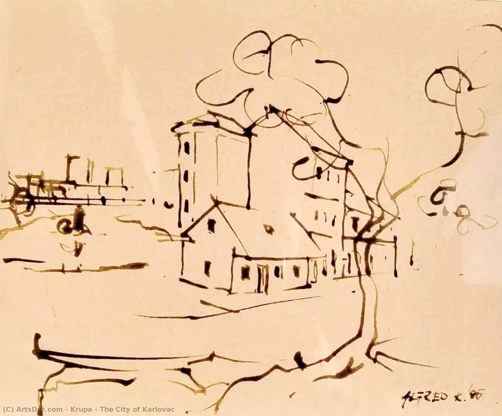The City Of Karlovac — Alfred Freddy Krupa