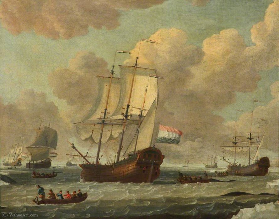 Dutch Whalers In The Ice — Adam Silo