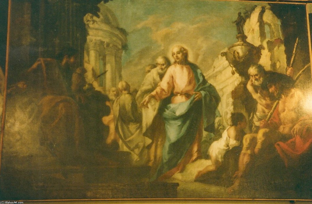 Guérison Du Paralytique — Francesco Zugno