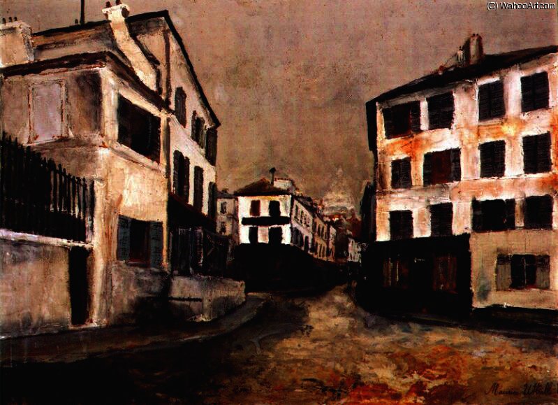 Norvins Street — Maurice Utrillo