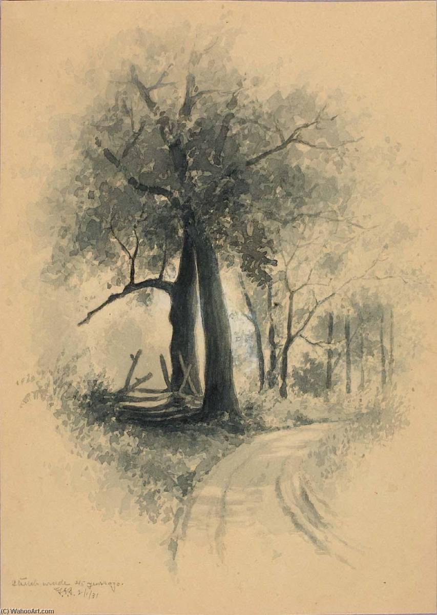 Sketch Made 45 Years Ago — George Elbert Burr