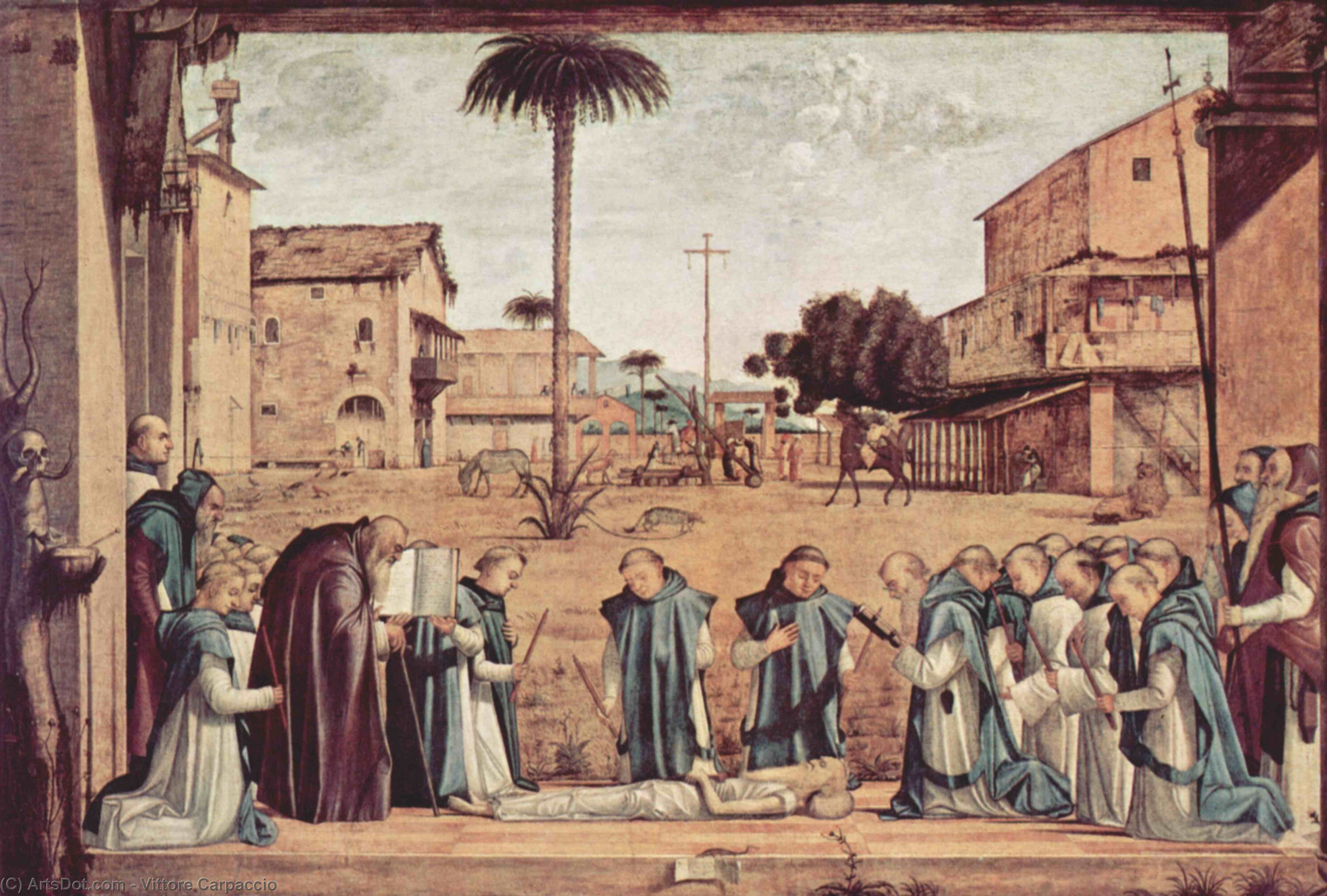 Burial Of St. Jerome — Vittore Carpaccio
