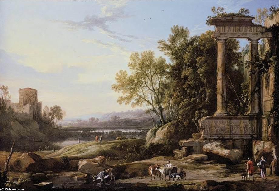 Italianate Landscape — Pierre Antoine Patel