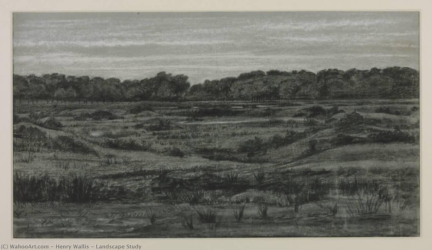 Landscape Study — Henry Wallis