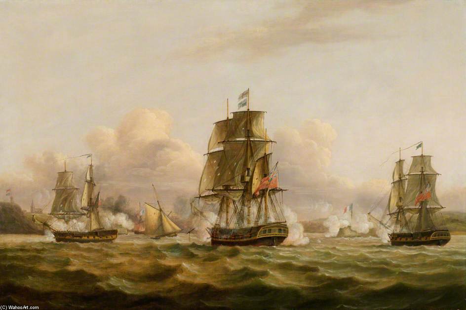 Capture Of Martinique — Thomas Luny