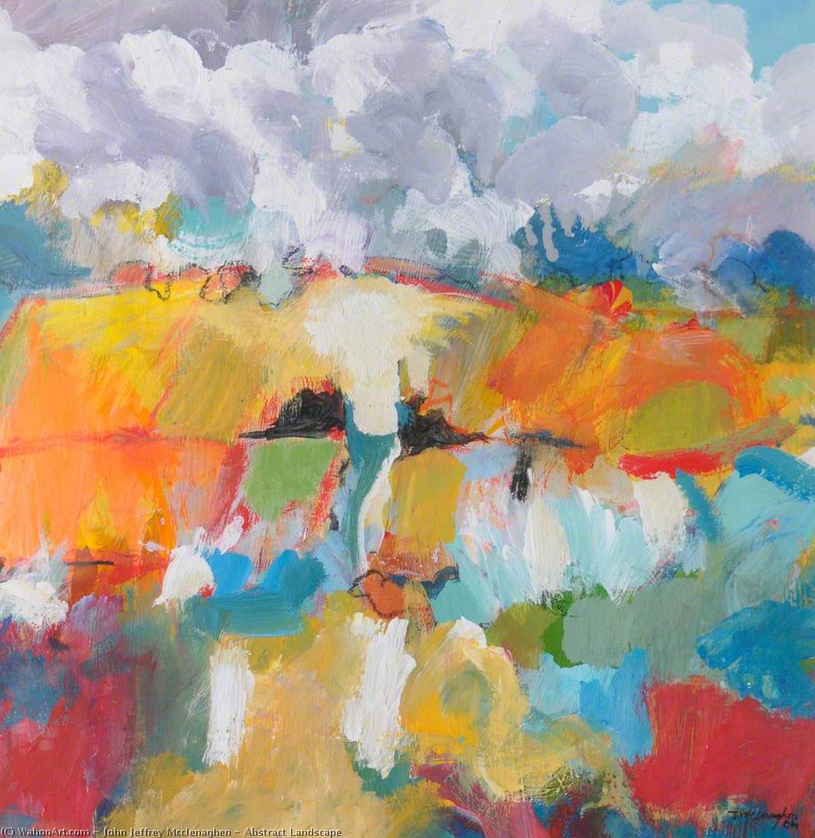 Abstract Landscape — John Jeffrey Mcclenaghen