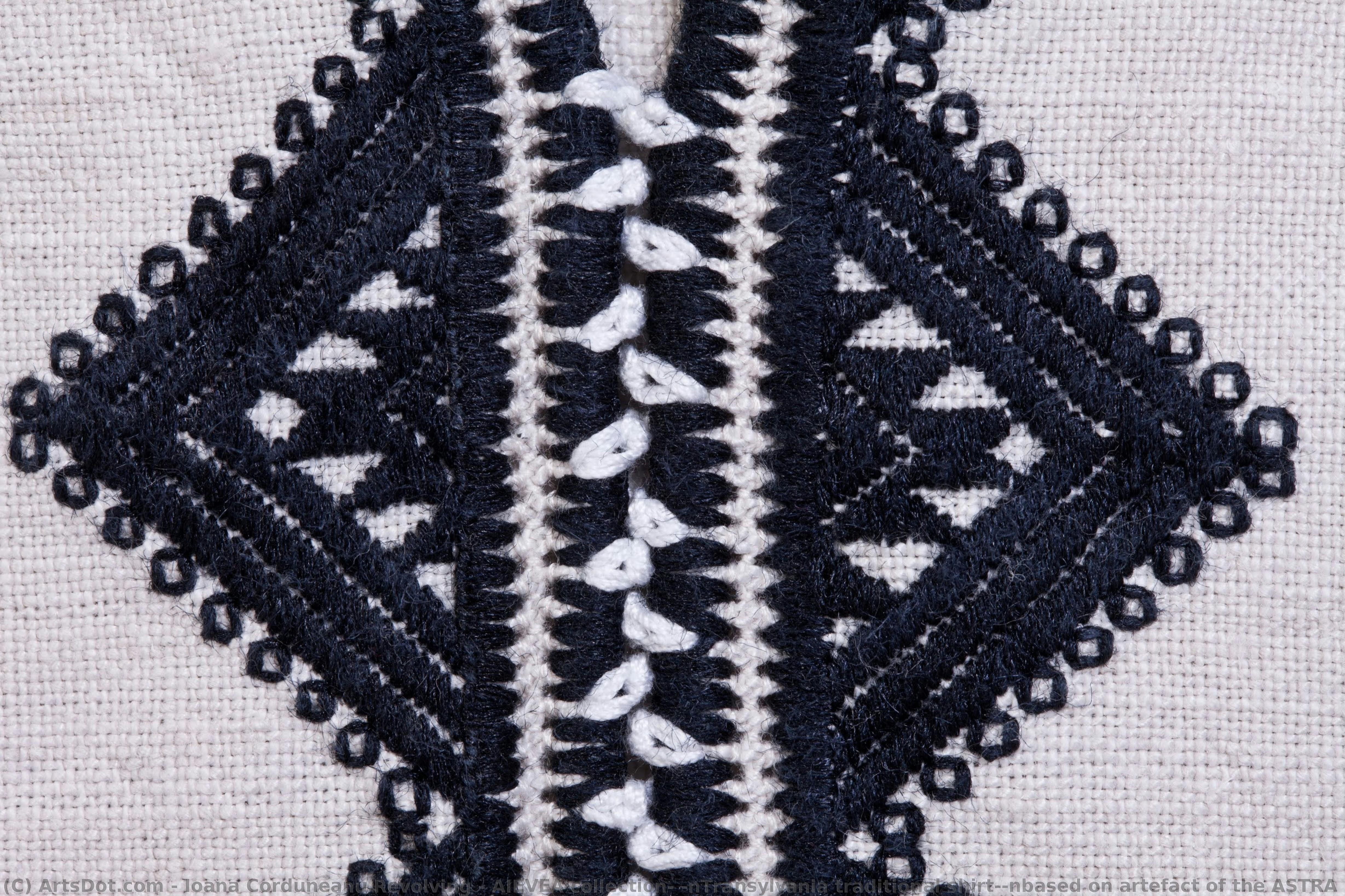 Aievea Collection; \ntransylvania Traditional Shirt;\nbased On Artefact Of The Astra Museum — Ioana Corduneanu Revolving