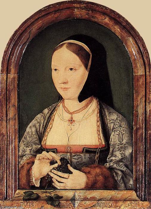 Portrait Of Agniete Van Den Rijne — Joos Van Cleve
