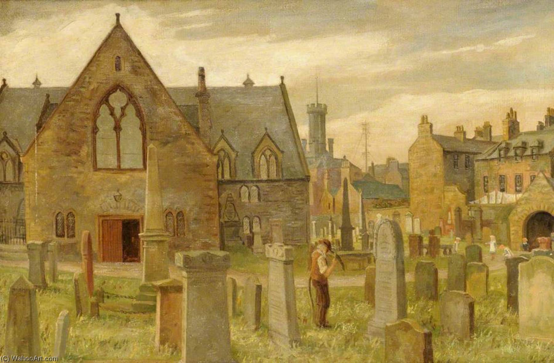 Ayr Auld Kirk And Graveyard — Robert Bryden