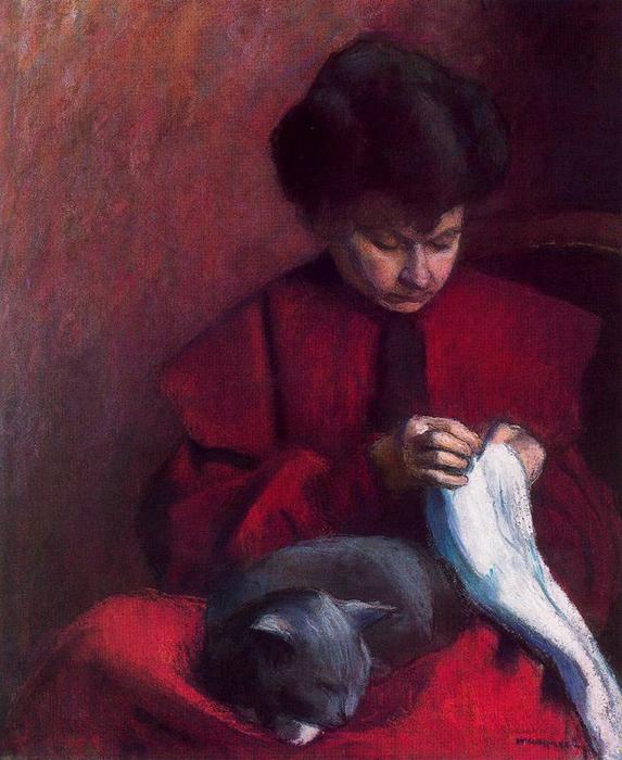 Portrait Of The Artist's Mother 1 — Albert Marquet