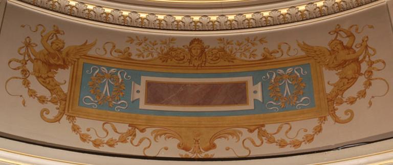 Plafond De La Rotonde De La Galerie De Peintures — Guifard Dominique Henri