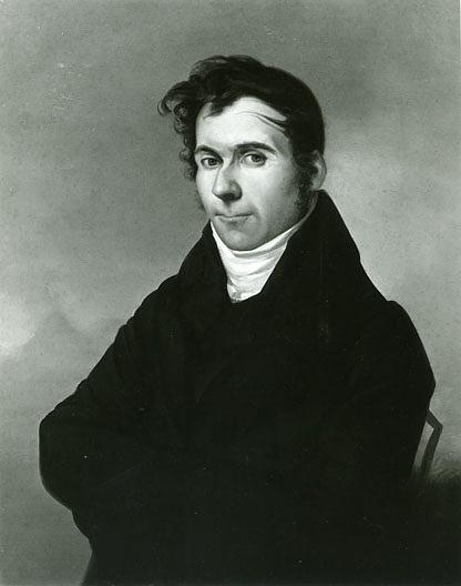 Portrait Of A Man, (painting) — Joseph Ca Wood