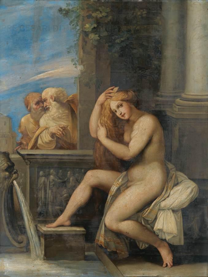 Susanna And The Elders — Guiseppe Cesari Dit Le Cavalier D'arpin