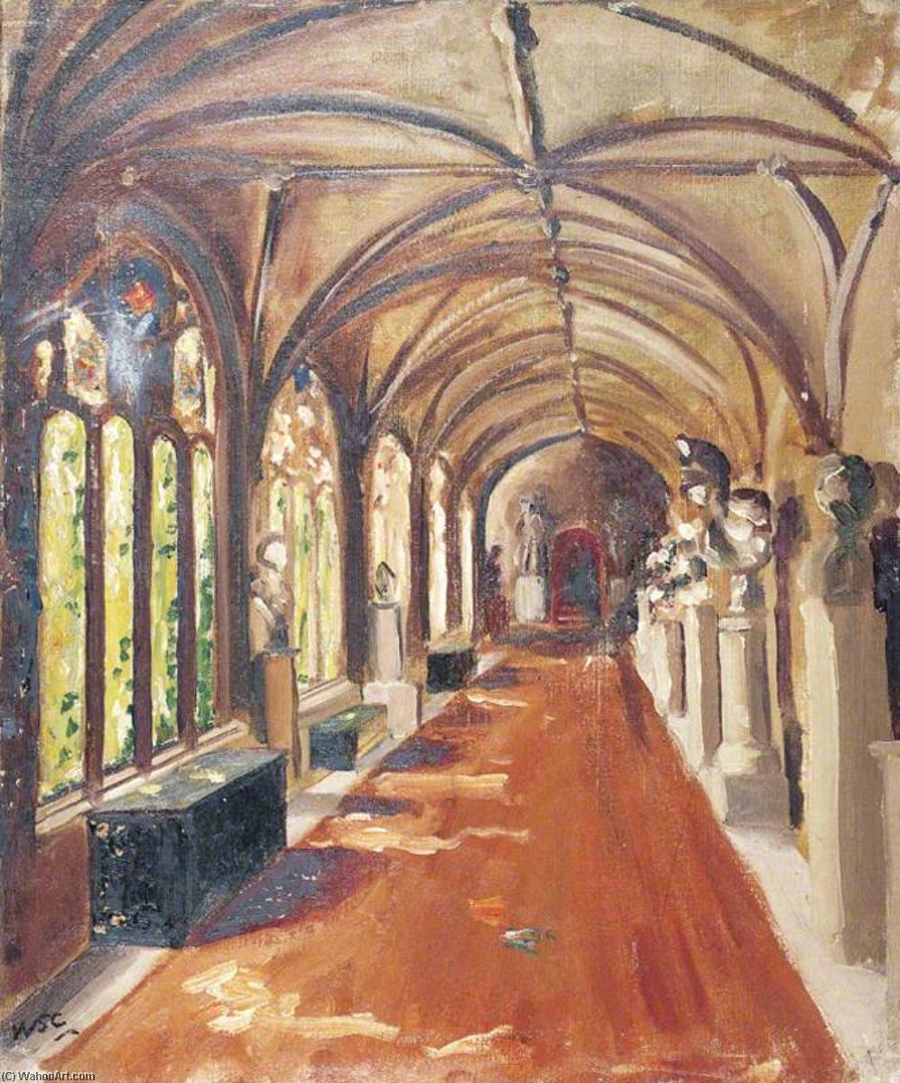 The Long Gallery At Wilton House — Winston Spencer Churchill