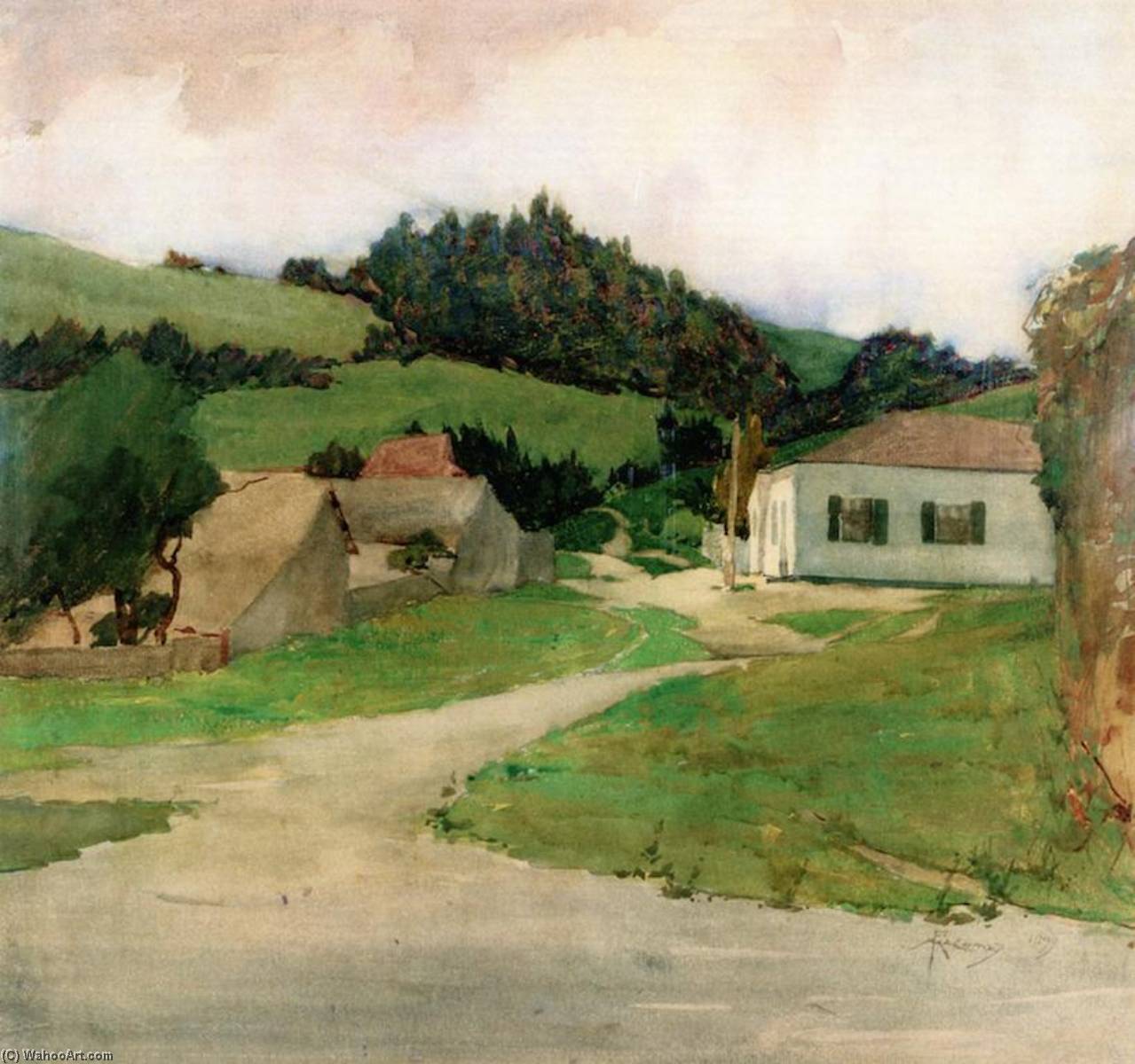 Lifting Fog, Monterey — Francis John Mccomas