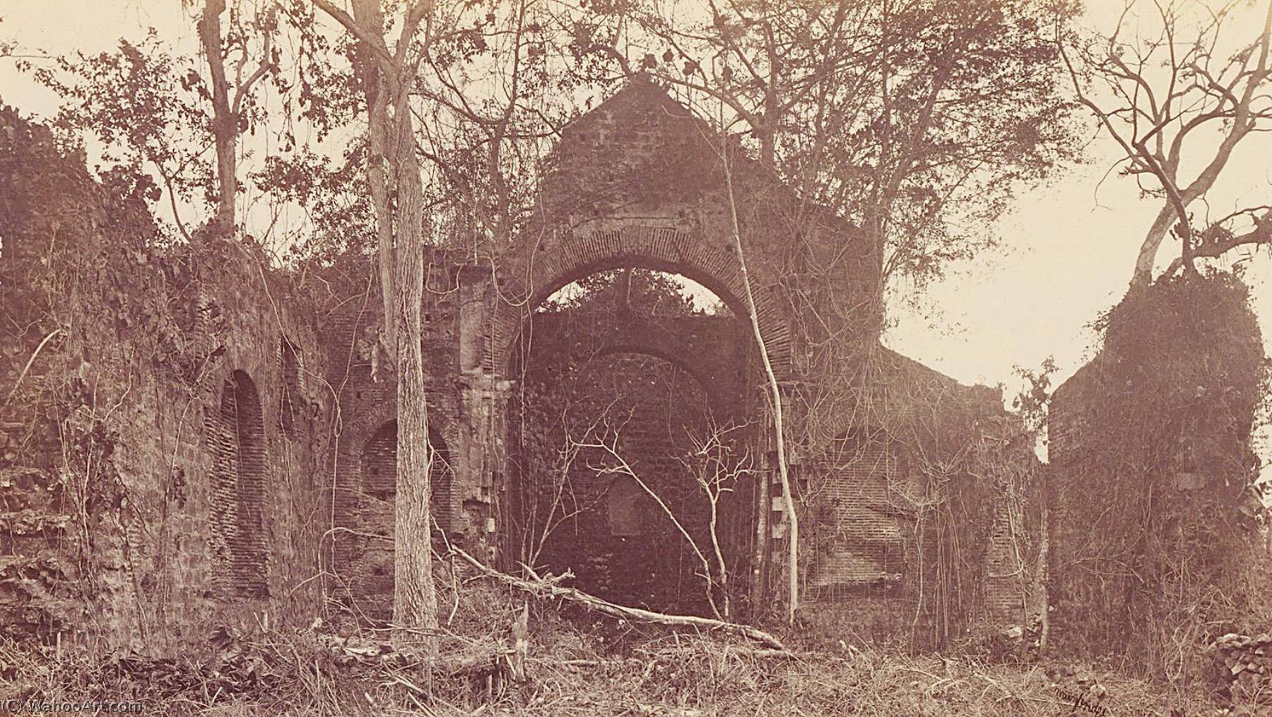 Ruins Of The Church Of Las Monjas, Old Panama — Eadweard J Muybridge