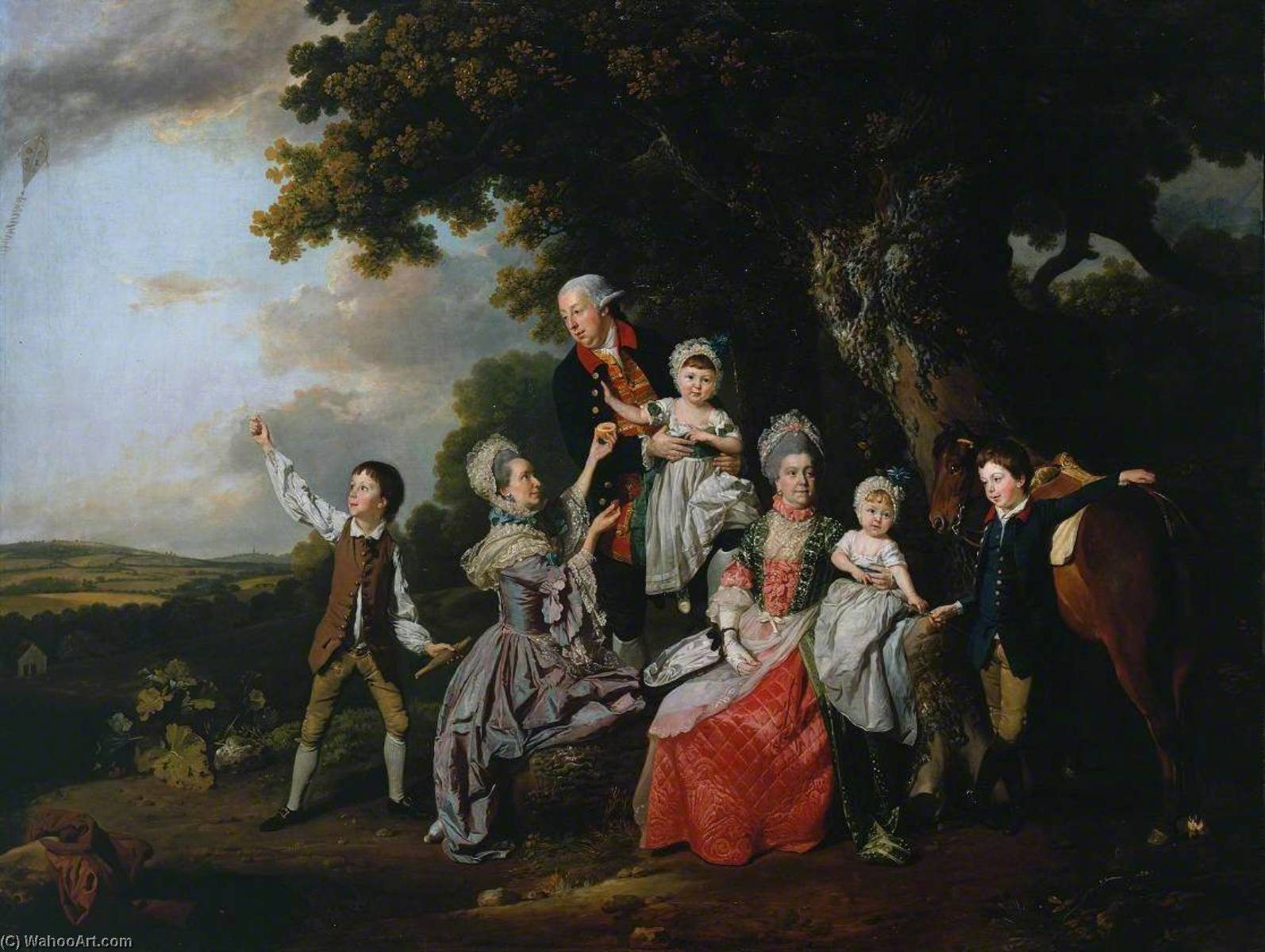 The Bradshaw Family — Johann Zoffany