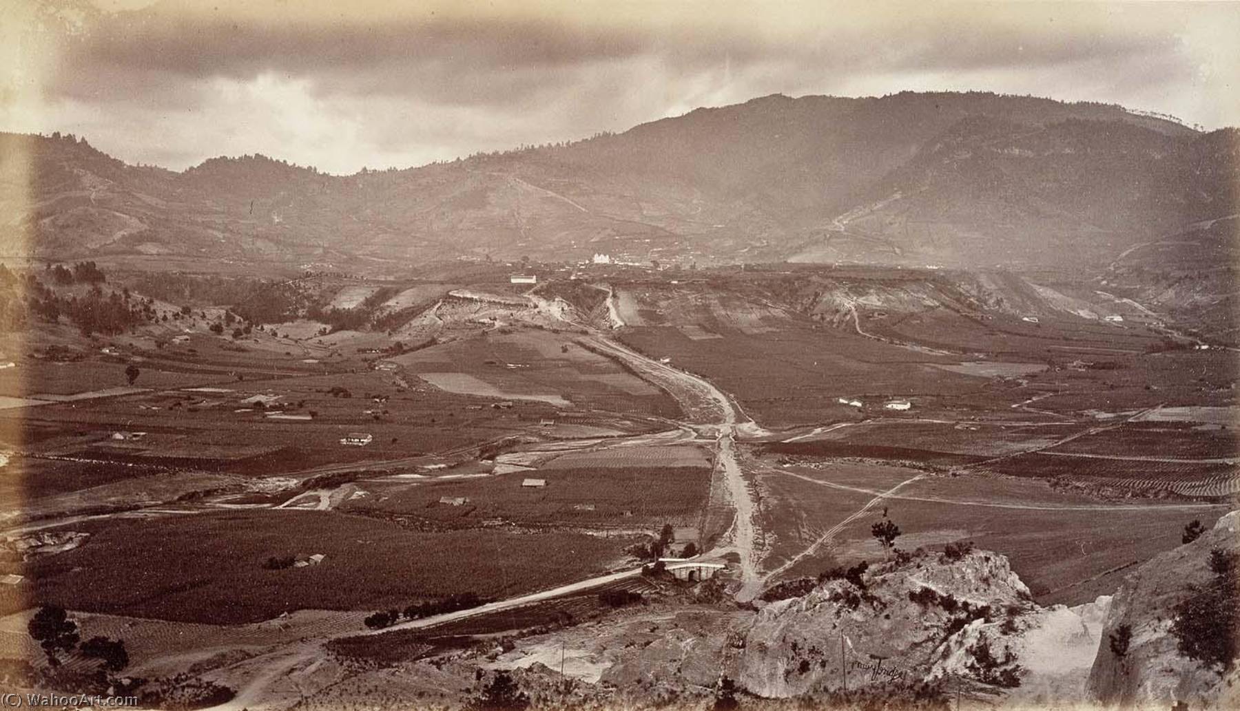 Valley Of Totonicápan, Guatemala — Eadweard J Muybridge