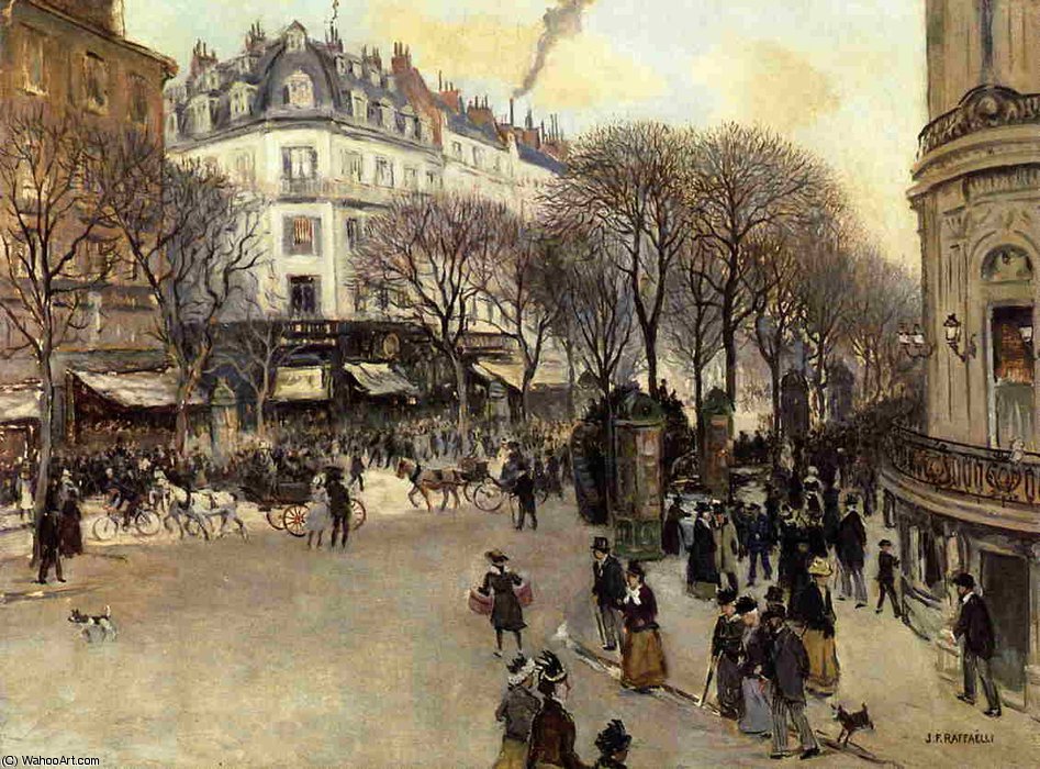 Boulevard Des Italiens — Jean-françois Raffaelli