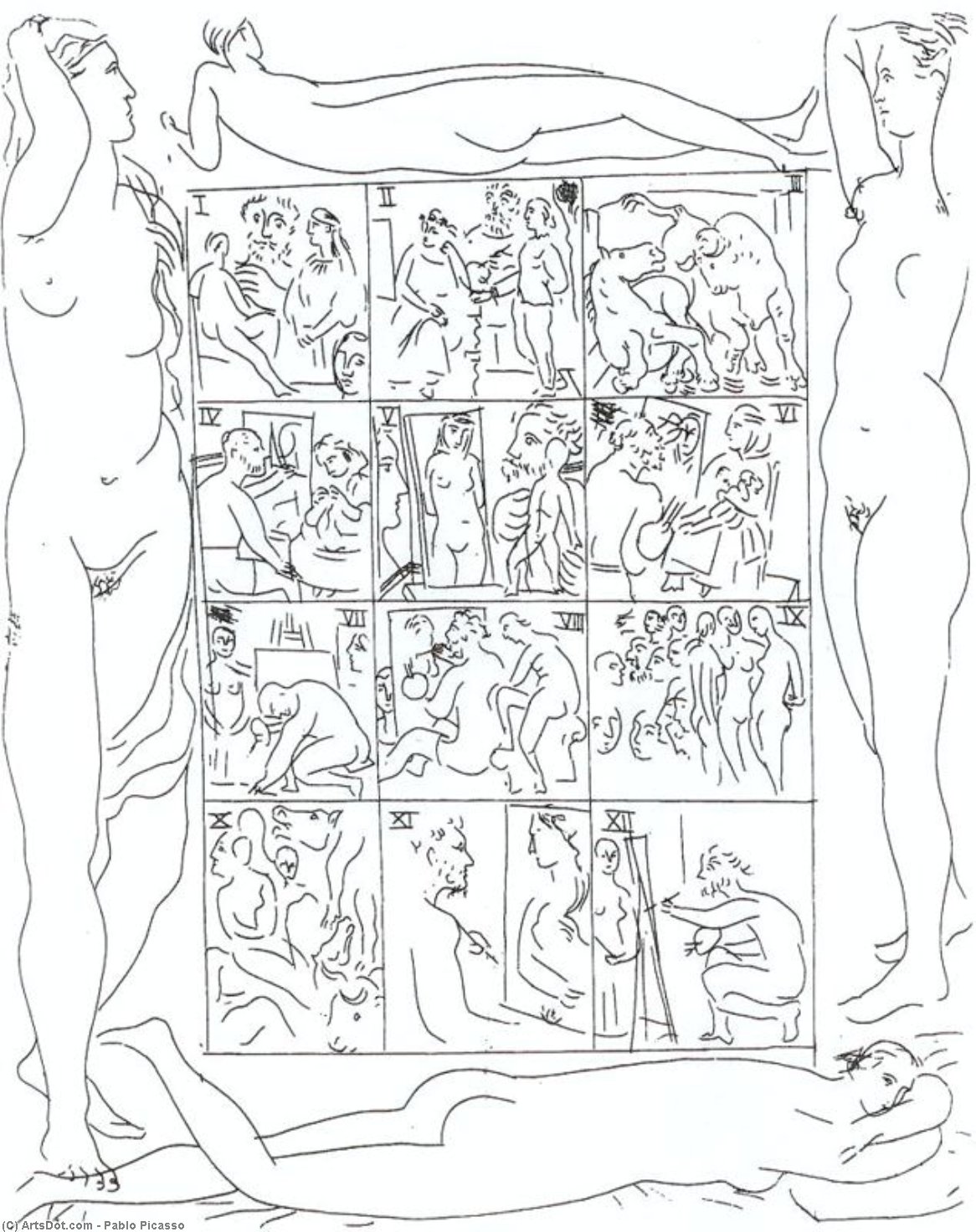 Tabla De Aguafuertes — Pablo Picasso