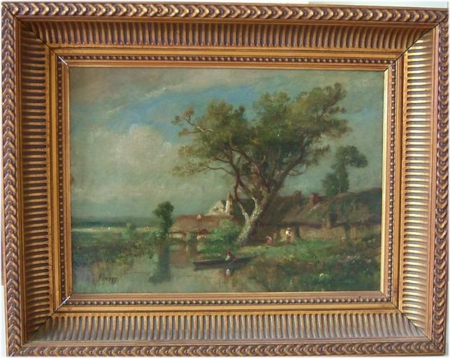 Paysage Vendéen — Renet (ernest Louis Ferdinand) Tener