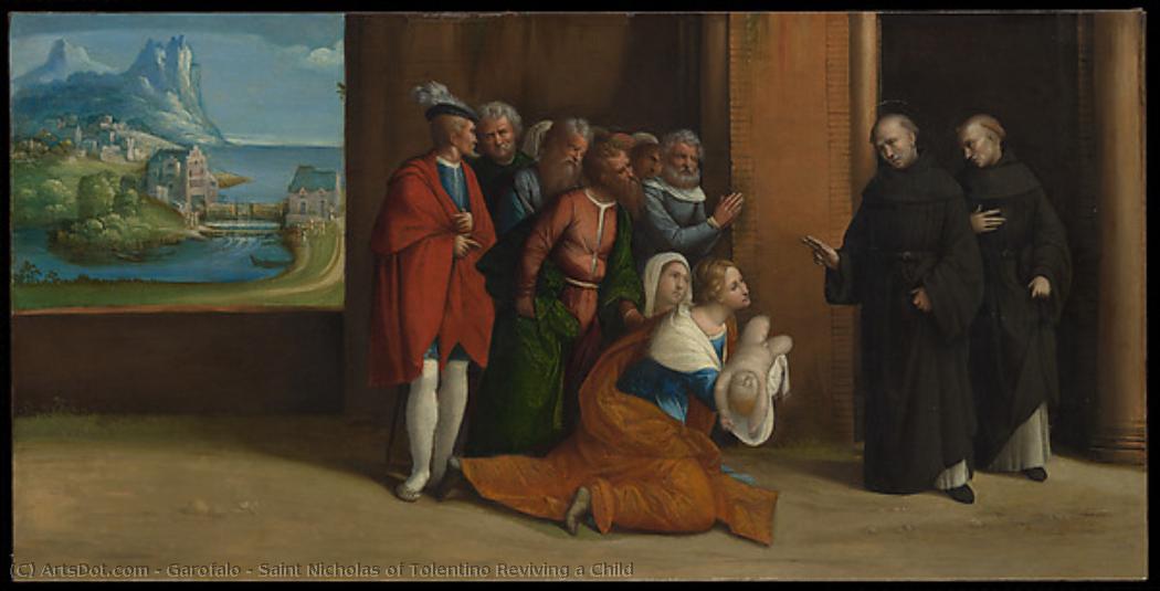 Saint Nicholas Of Tolentino Reviving A Child — Garofalo