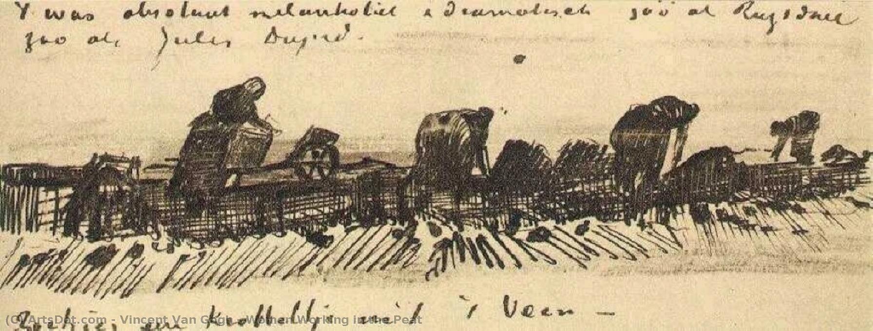 Frauen Beim Torfstreichen — Vincent Willem Van Gogh
