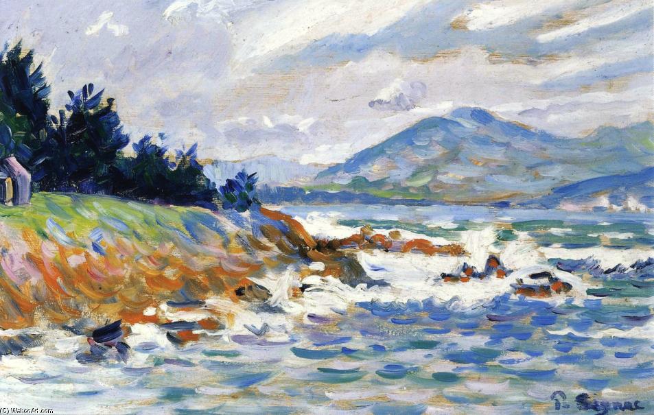 Saint Tropez, Coup De Vent D'est — Paul Signac