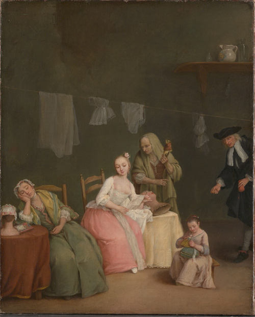 The Letter — Pietro Longhi