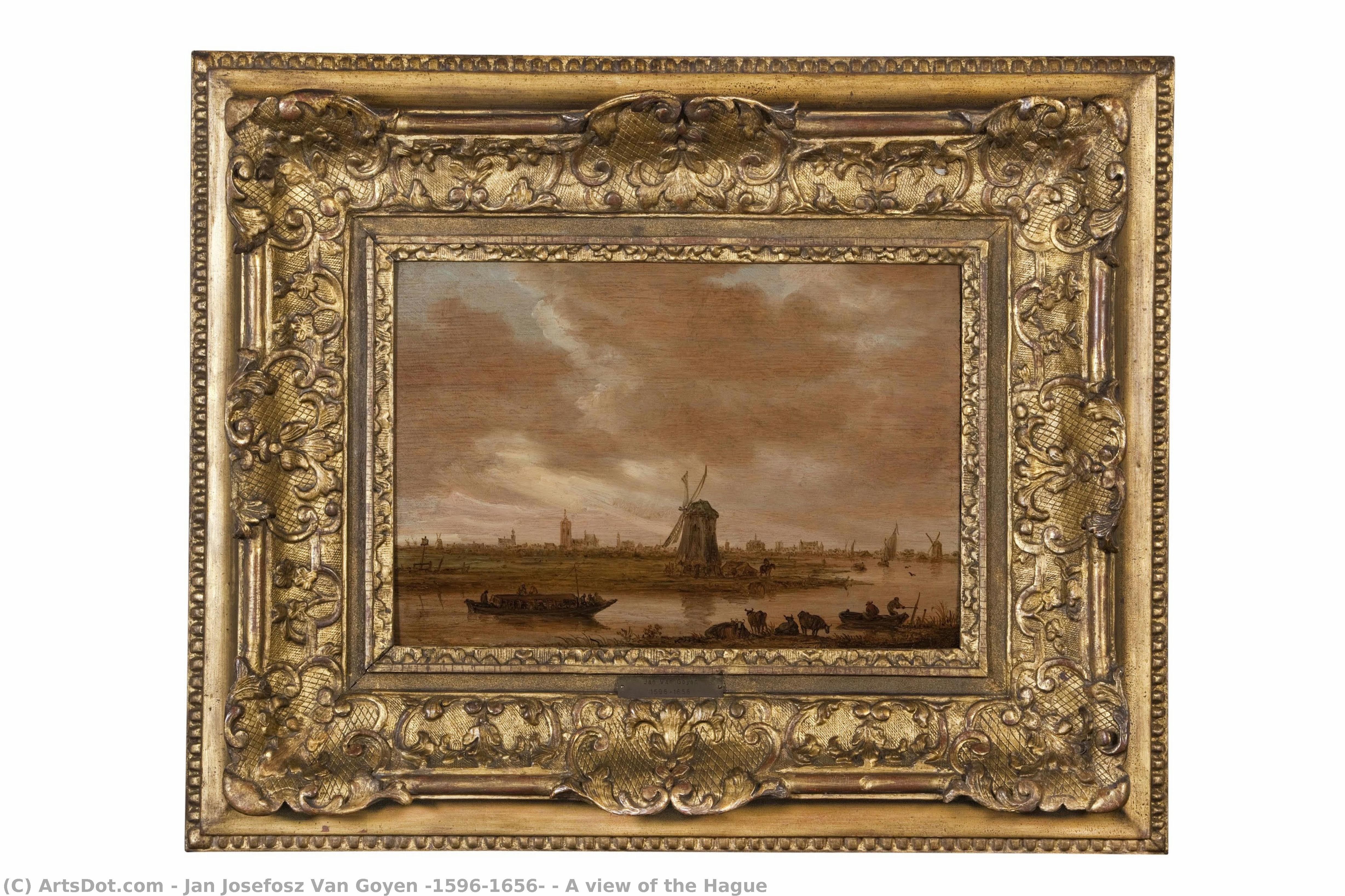 A View Of The Hague — Jan Josefosz Van Goyen (1596-1656)