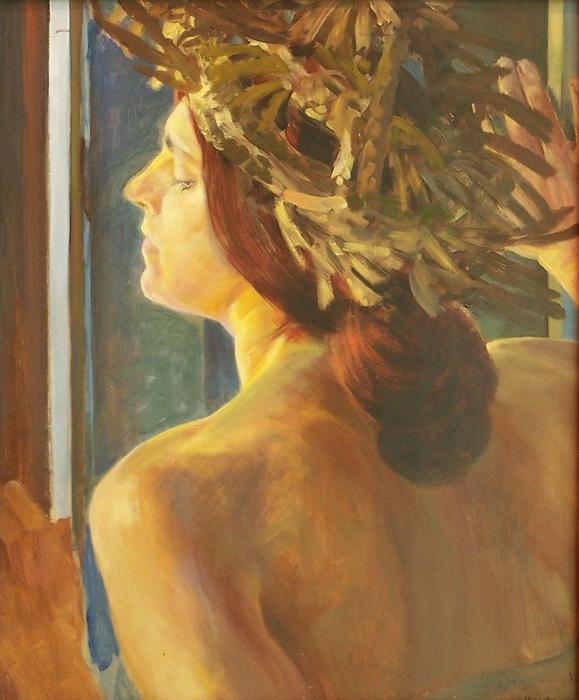 Woman At The Window — Jacek Malczewski