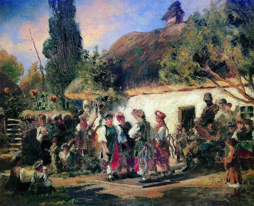 Celebration In Ukraine — Константин Јефимович Маковски