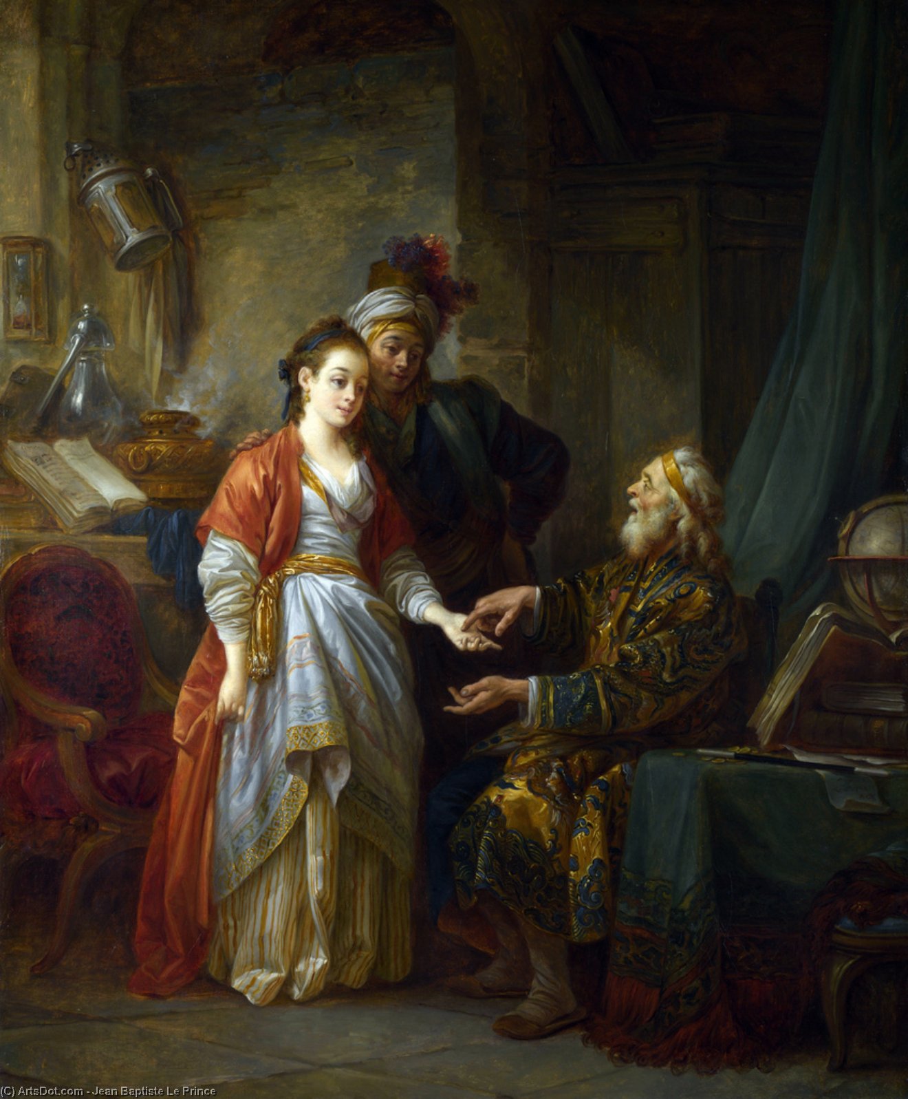The Necromancer — Jean Baptiste Le Prince