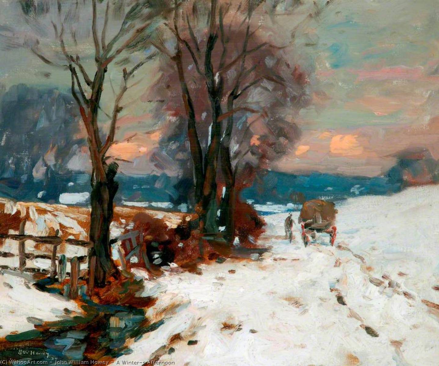 A Winter's Afternoon — John William Howey