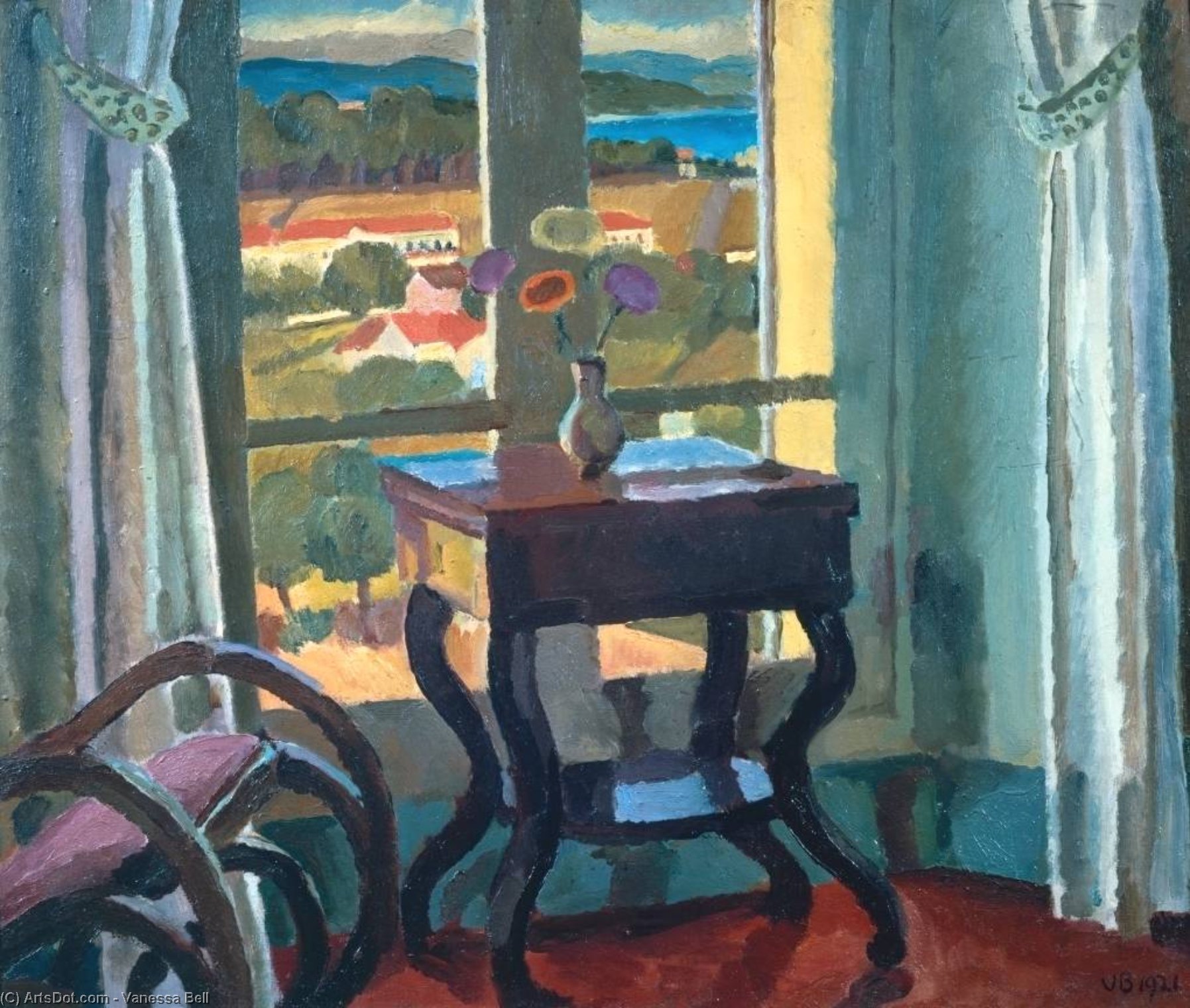 Interior With A Table — Ванесса Белл