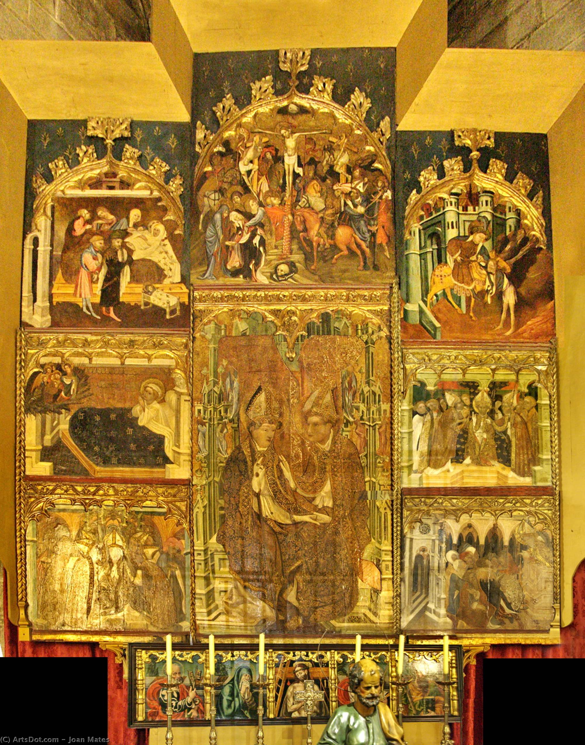 Altarpiece Of Saint Martin Of Tours And Saint Ambrose Of Milan — Joan Mates