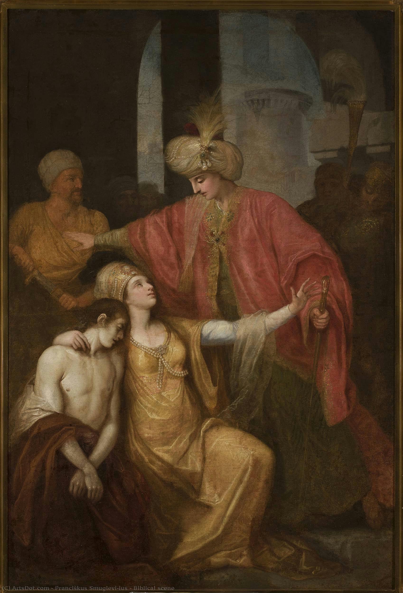 Biblical Scene — Францишек Смулевский
